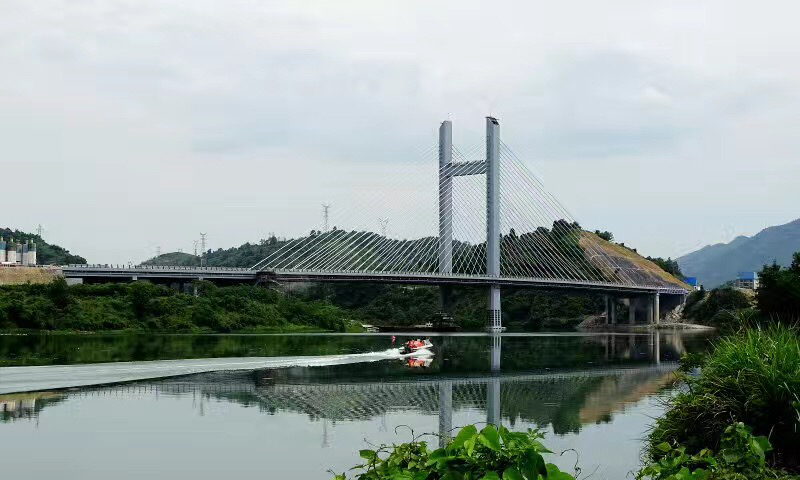 湖南冷水江资江二桥（新城大桥）